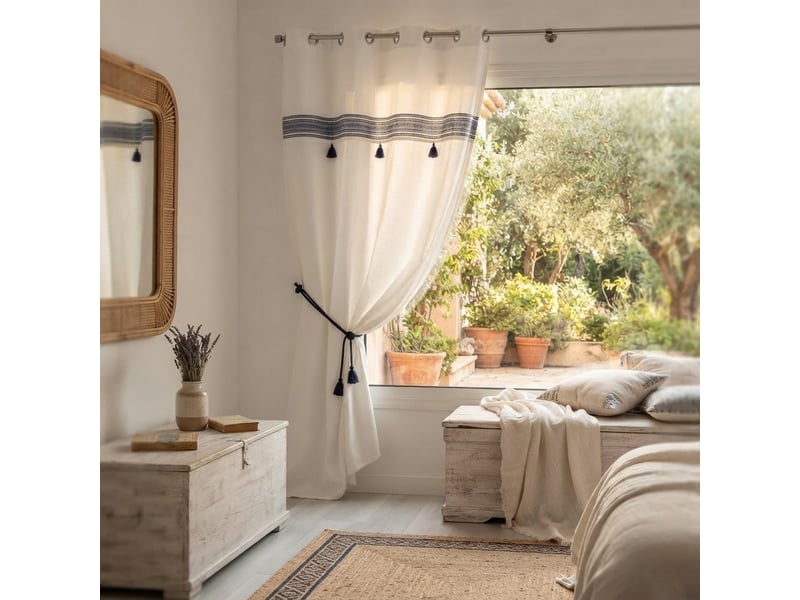  Rideau a oeillets amaya  - Conforama E