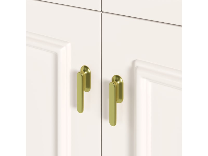  Armoire — blanche — 138 × 48 × 200 cm — 5 portes — 3 tiroirs  - Conforama E