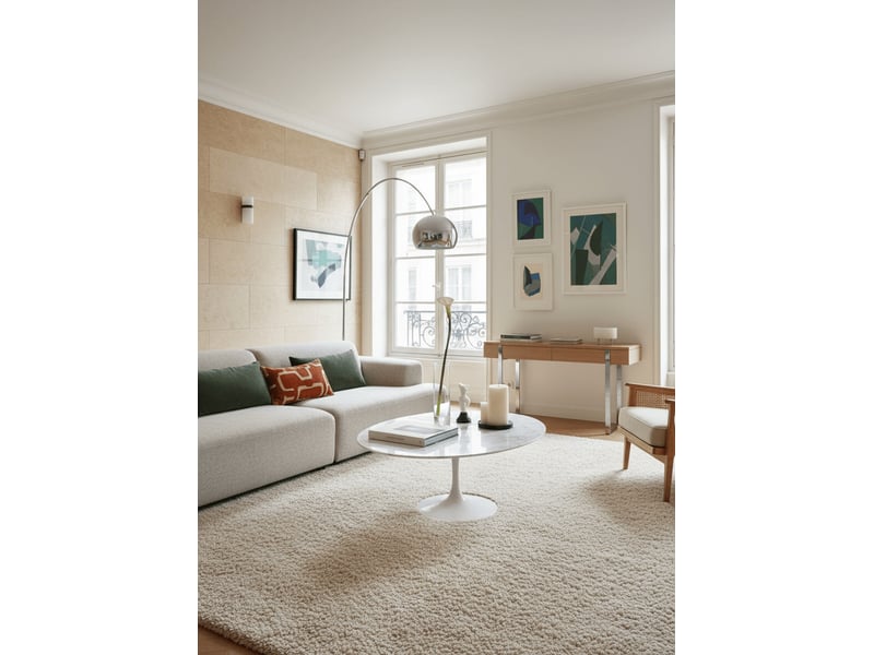  Tapis doux et épais plush - 200x290 cm  - Conforama B
