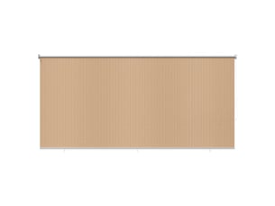 Store enrouleur, store roulant d'extérieur 355 (l) x 140 (h) cm beige cf47395