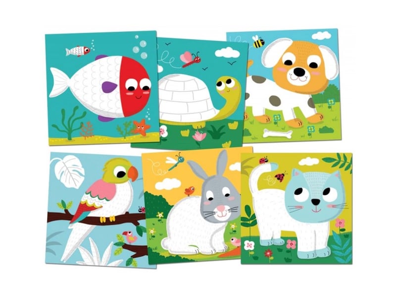  Peinture a doigt adorables compagnons CL160 - Conforama C