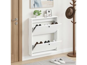 Meuble à chaussures 3 paire(s)  <strong></strong>  <strong></strong> coloris blanc