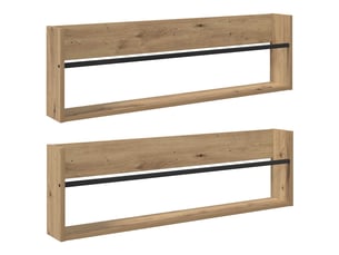 Etagère 100 cm coloris marron  