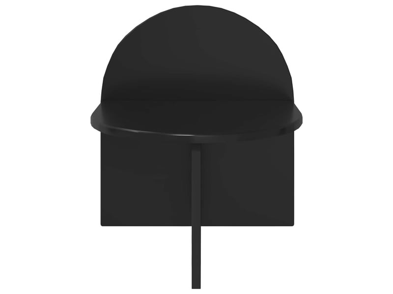  Table de chevet - cabinet de chevet - table de nuit 2 pc chêne noir 40 x 35,5 x 45,5 cm  - Conforama E