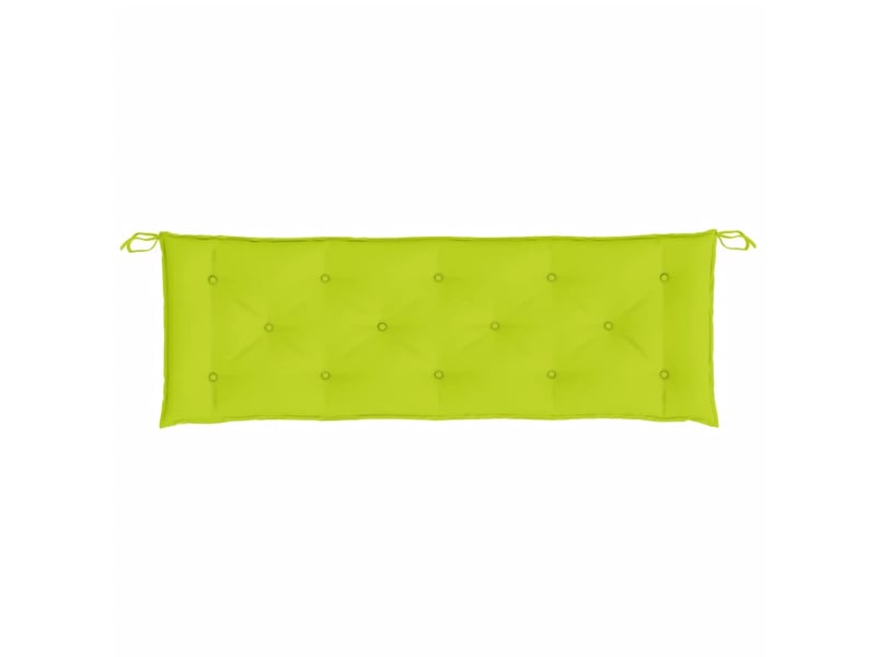  Coussin de banc de jardin, coussin d'assise vert brillant 150x50x7cm tissu oxford cf52868  - Conforama D