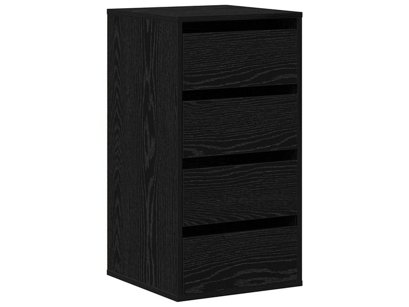  Armoire à tiroirs, commode 3-tiroir noir 40x41x76 cm  - Conforama A