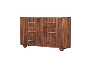 Commode 6 tiroir(s) ARTISAN FURNITURE coloris marron largeur 40 cm