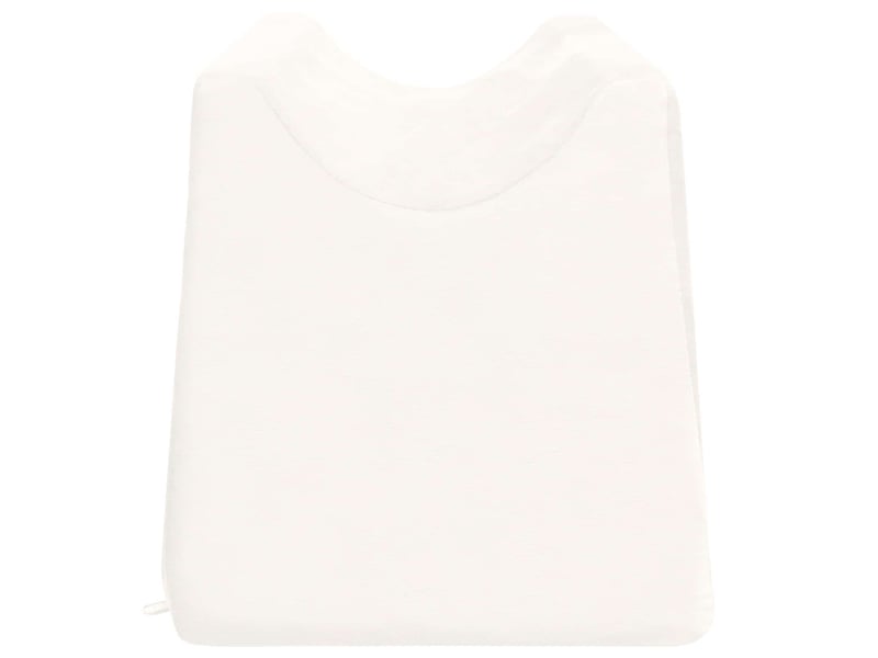 Coussin pour les jambes, oreiller 68 x 25 x 21,5 cm ferme mousse pu blanc cf56583 - Conforama D