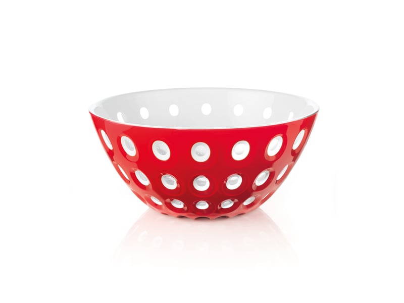  Guzzini, bol ø20 'le murrine', ø20 x h9 cm, rougeblanctransparent  - Conforama A