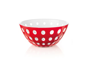 Guzzini, bol ø20 'le murrine', ø20 x h9 cm, rougeblanctransparent