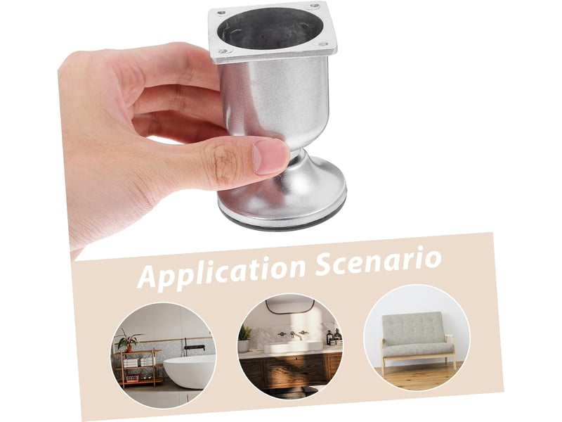  4pièces lot de pour meubles compatibles tables basses et canapés léger  - Conforama C