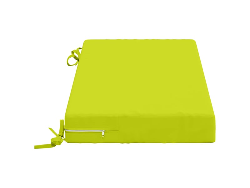  Coussin de banc, coussin d'assise, coussin de canapé soest 100 % polyester vert vif. 60 x 40 x 8 cm cf53766  - Conforama D