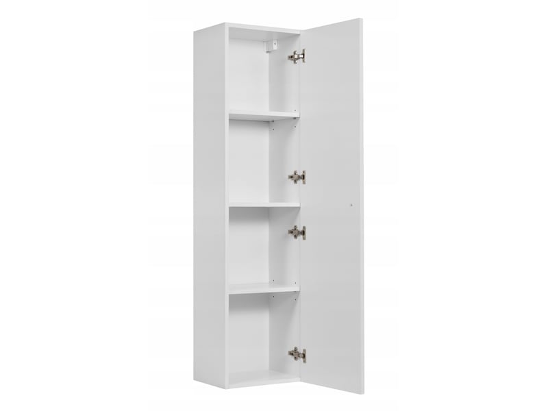  Meuble colonne suspendu de salle de bain bello blanc 35 × 136 cm  - Conforama D