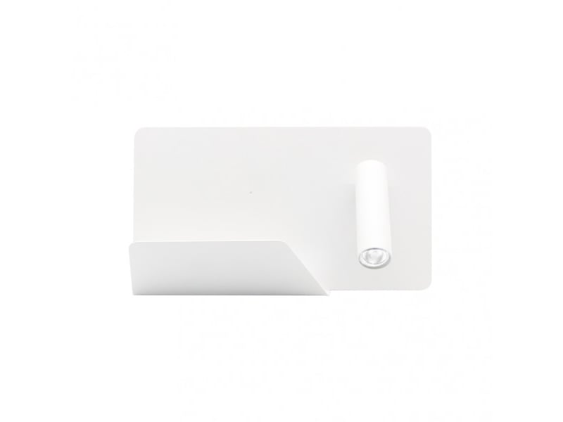  Applique murale fabrilamp miguel angel blanc led intégrée 3 w 150 lm 4000 k 16x28x12 cm 17176DE01 - Conforama A