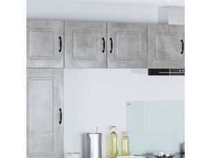 Meuble mural de cuisine | armoire de cuisine gris béton 40x31x40cm shl4779