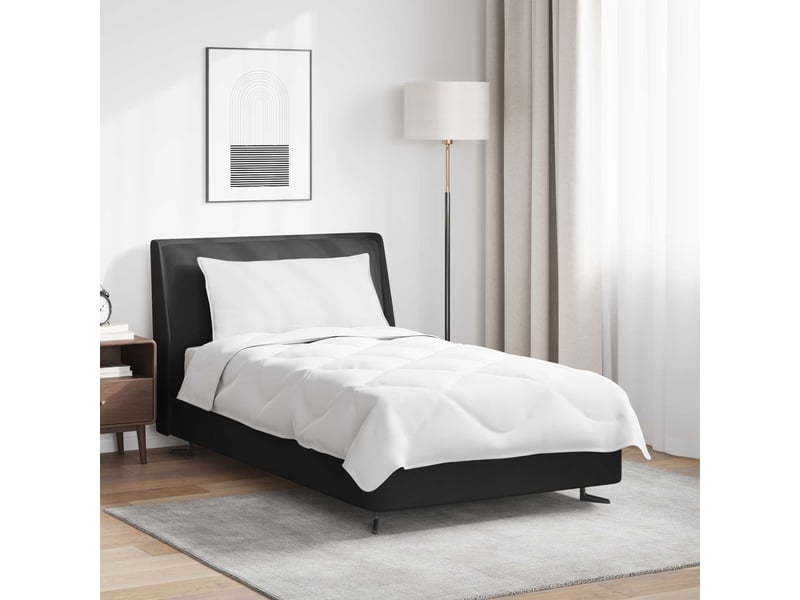  Duvet d'été simple avec oreiller 2 pièces - couette blanc microfibre  - Conforama B