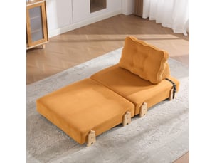 Deplimousse convertible 1 place <strong>DESMIU</strong> <strong></strong> orange