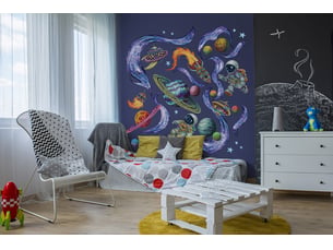 Sticker mural - rêves spatiaux130x195 cm