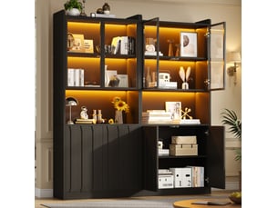 Meuble tv coloris noir 160 cm DESMIU  