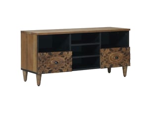 Meuble tv coloris marron 100 cm <strong></strong>  <strong></strong>