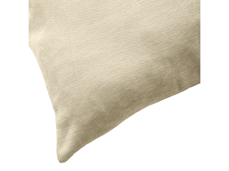 Coussin décoratif rectangulaire déhoussable en velours chenille 40x60 cm  - Conforama D