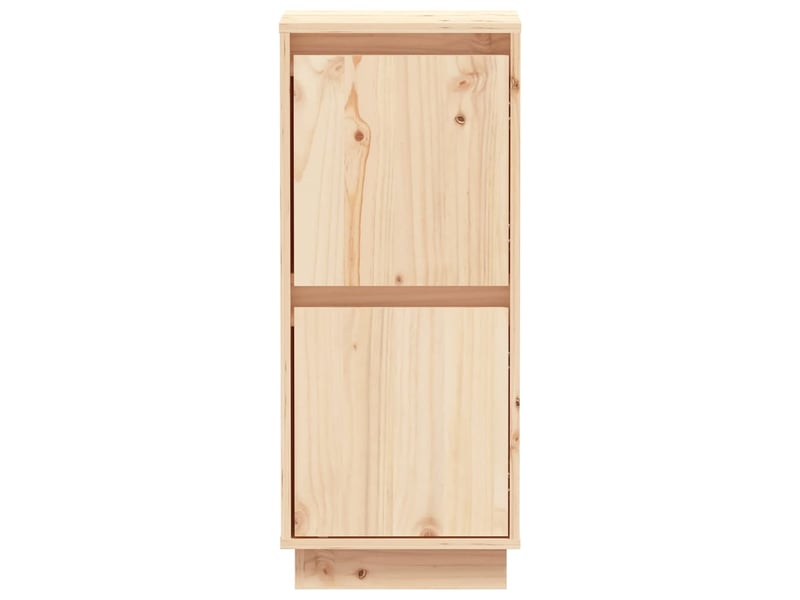  Buffets 2 pcs - bahut - meuble de rangement 31,5x34x75 cm bois massif de pin  - Conforama E