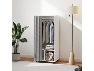 Armoire <strong></strong> <strong></strong> coloris blanc largeur 40 cm