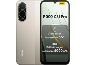 Smartphone poco c81 pro 4g 6,74 amoled 120 hz 4 go 128 go 6000 mah