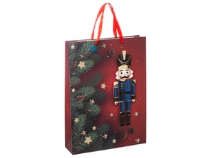 Sac cadeau imprimé grande taille casse-noisette