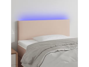 Tete de lit largeur 5 cm marron