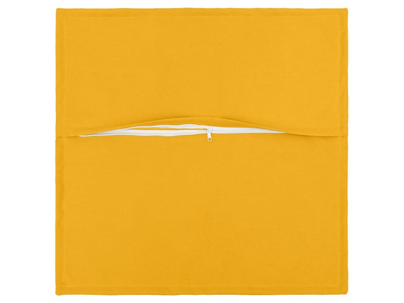  Lot de 12 coussins, coussins décoratifs houten jaune clair lin synthétique cf56465  - Conforama C