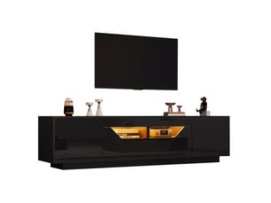 Meuble tv coloris noir 180 cm HAUSS SPOLE  