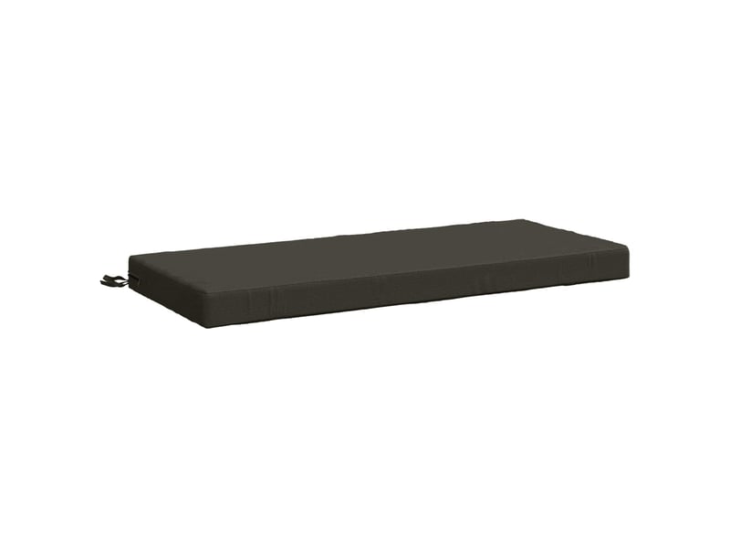  Coussin de banc, coussin d'assise, coussin de canapé soest 100 % polyester anthracite cf52947  - Conforama A