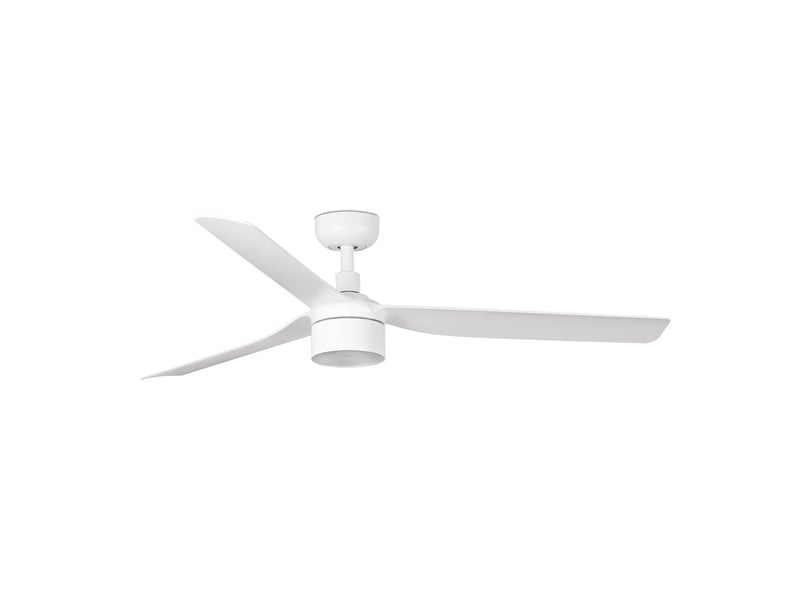  Faro ventilateur de plafond surface m blanc mat acier dc 6 vitesses inverse tuya plafonds inclines punt tek m  - Conforama A