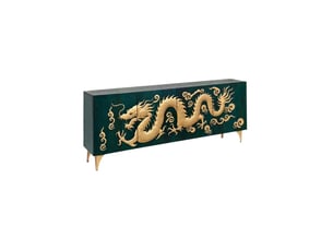 Buffet 4 porte(s)   MEUBLORAMA  - 177 cm coloris bleu 