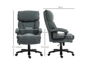 Fauteuil de bureau <strong>MEULVA</strong> <strong></strong> avec assise réglable en hauteur