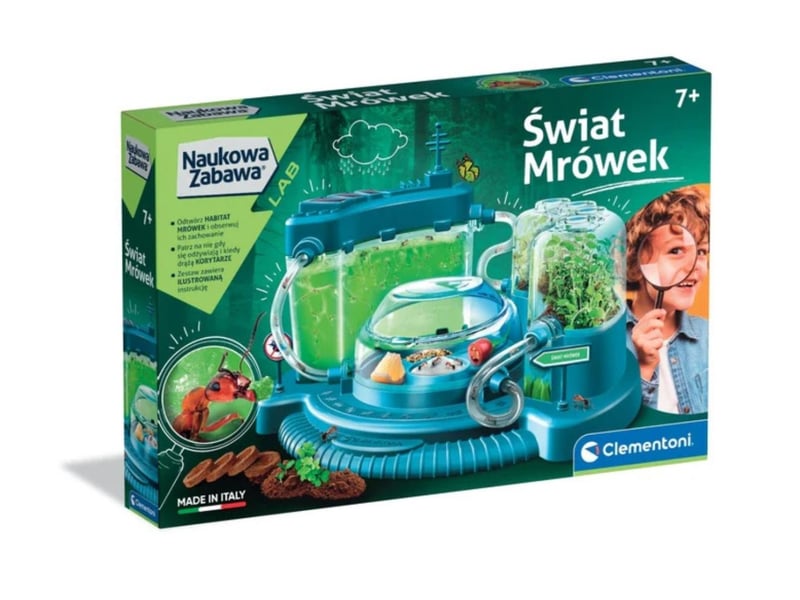  Coffret scientifique clementoni 50394 science  and  jeu - le monde des fourmis 8005125503940 - Conforama D
