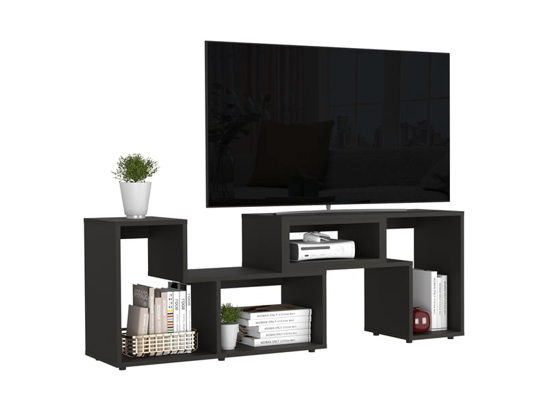  Meuble tv beijing extendable, wengé  - Conforama B
