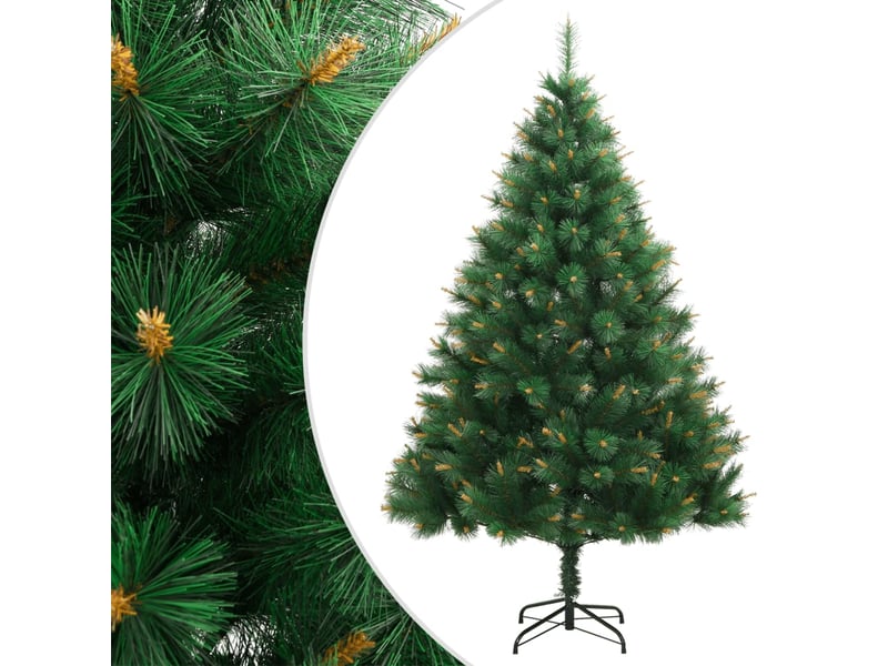 Sapin de noël - arbre de noël artificiel à charnières avec support 240 cm - Conforama B