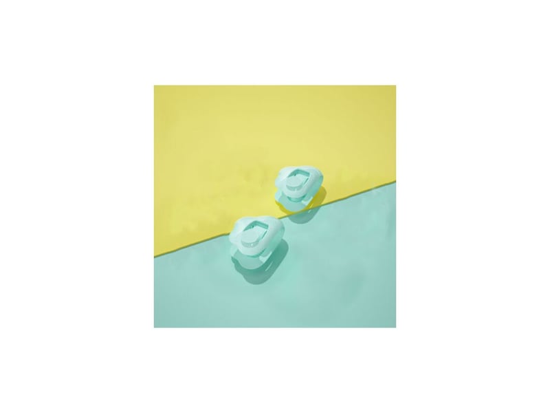  Fitlab-lot de 12 clips de fixation pour housse de couette en plastique sans épingles pour maintenir les coins en place, fixation pour coussins, rideaux, décoration, rose et bleu  - Conforama D