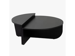 Table basse  coloris noir MOBILIER DECO 