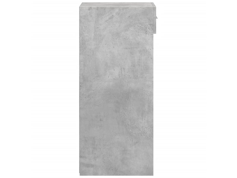  Buffet - bahut - meuble de rangement gris béton 50x42,5x93 cm bois d'ingénierie  - Conforama E
