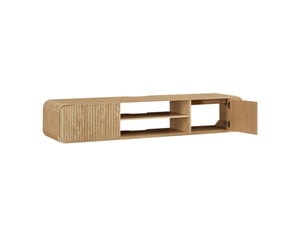 Meuble tv coloris naturel 160 cm MODENVIE