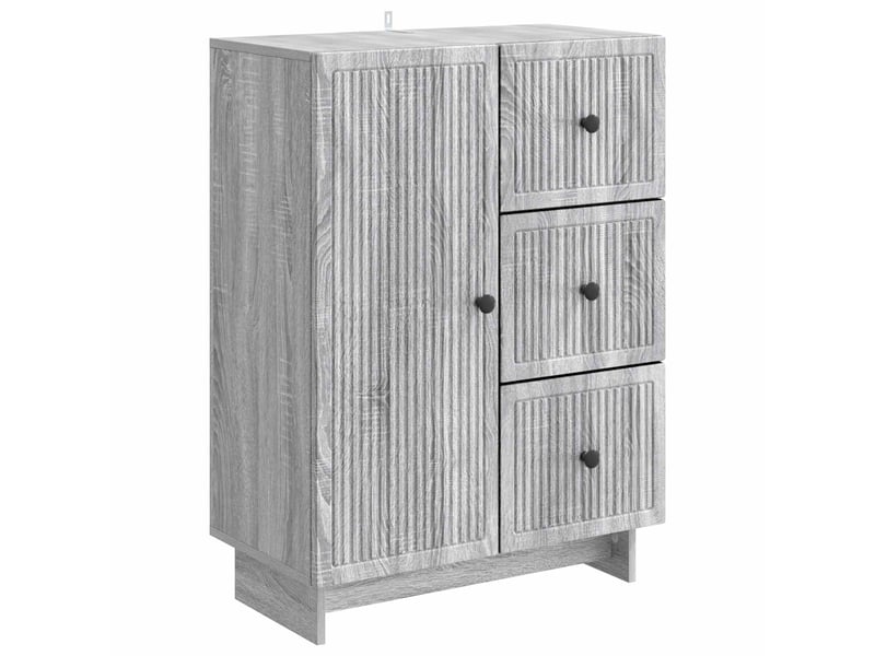  Buffet - bahut - meuble de rangement sonoma gris 66 x 34,5 x 90 cm bois d'ingénierie  - Conforama A