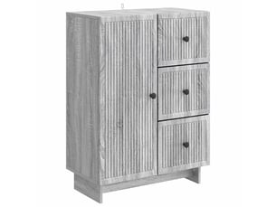 Buffet - bahut - meuble de rangement sonoma gris 66 x 34,5 x 90 cm bois d'ingénierie