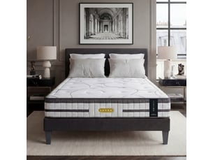 Matelas 80x200 cm <strong>MAISON AUBERTIN</strong>  <strong>3MA503.0820</strong> Ressorts ensachés + mousse soutien Ferme épaisseur 26 cm