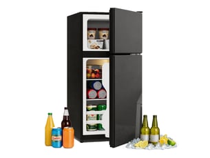 Refrigerateur 2 portes (congél en haut) froid Statique <strong></strong> N635P416591S -  largeur 44.5 cm x hauteur 87.5 cm