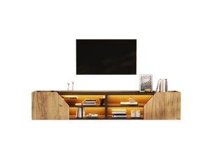 Meuble tv coloris bicolore 180 cm MODFU  