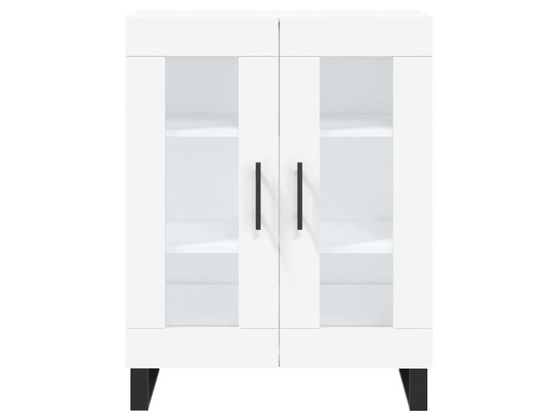  Buffet - bahut - meuble de rangement blanc 69,5x34x90 cm bois d'ingénierie  - Conforama E