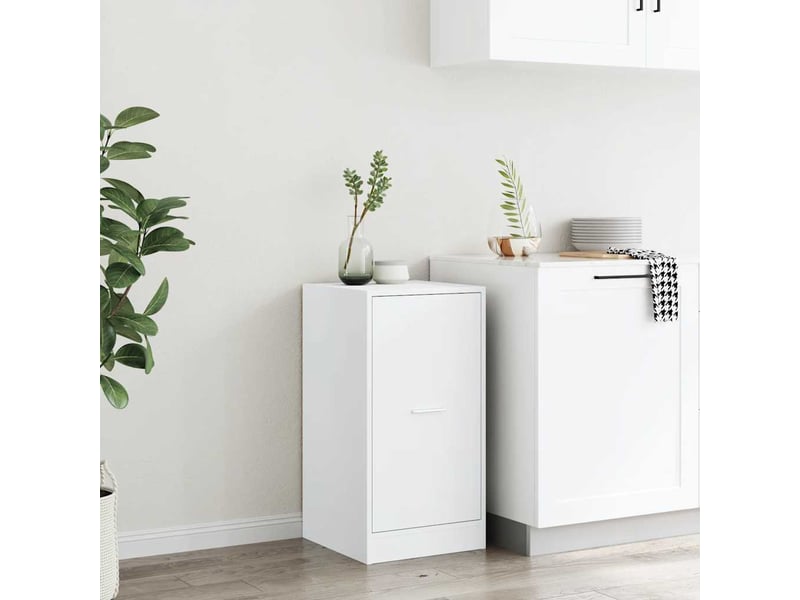  Meuble de rangement, armoire d'apothicaire blanc 40x41x77,5 cm bois d'ingénierie  - Conforama C